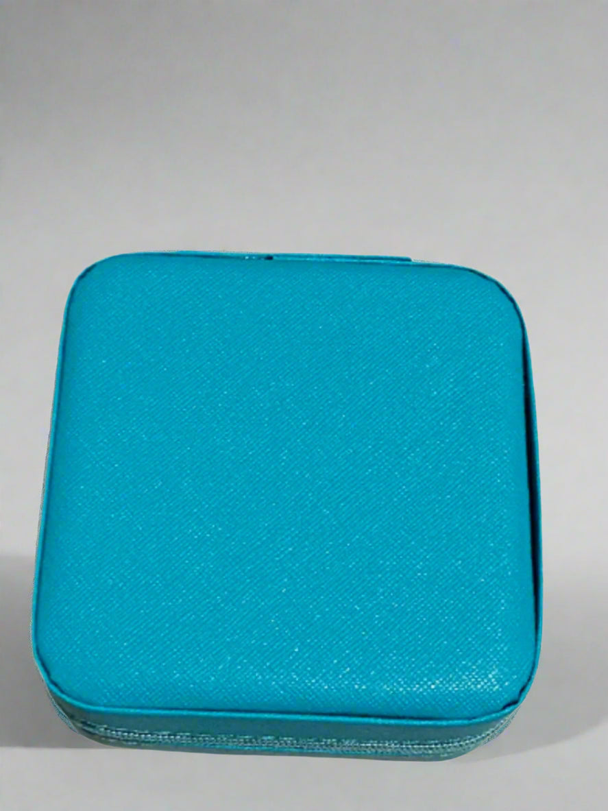 Portable Jewelry Organizer – Sleek PU Leather with Secure Storage