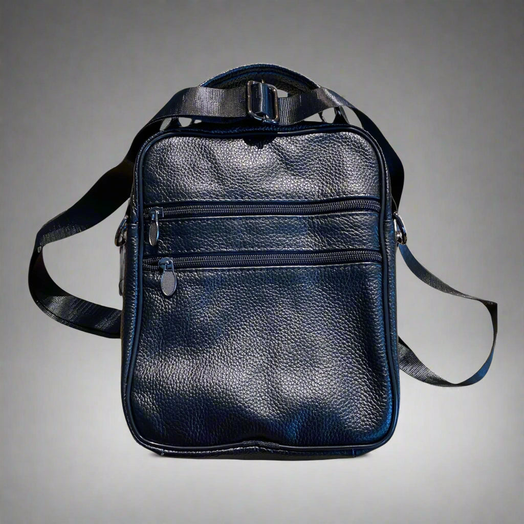 The Gentleman’s Carry-Structured Men’s Leather Bag