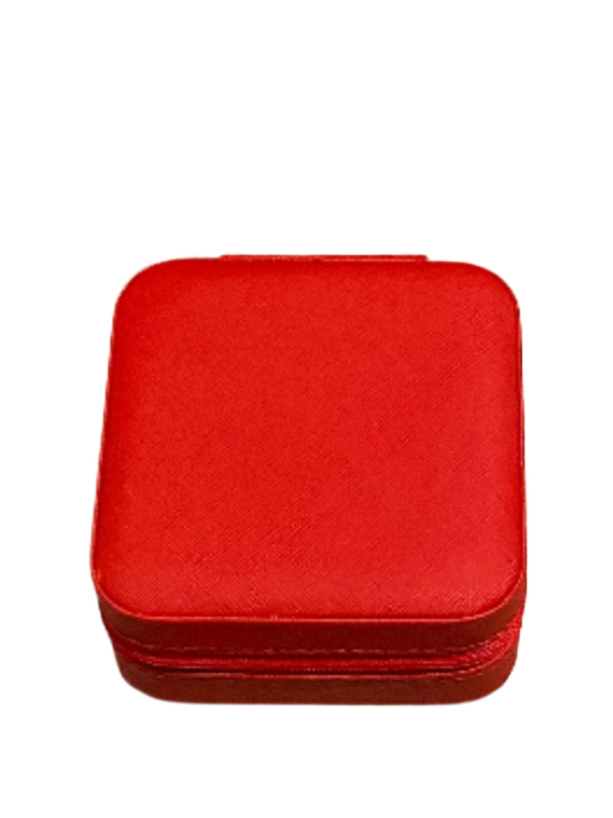 Portable Jewelry Organizer – Sleek PU Leather with Secure Storage