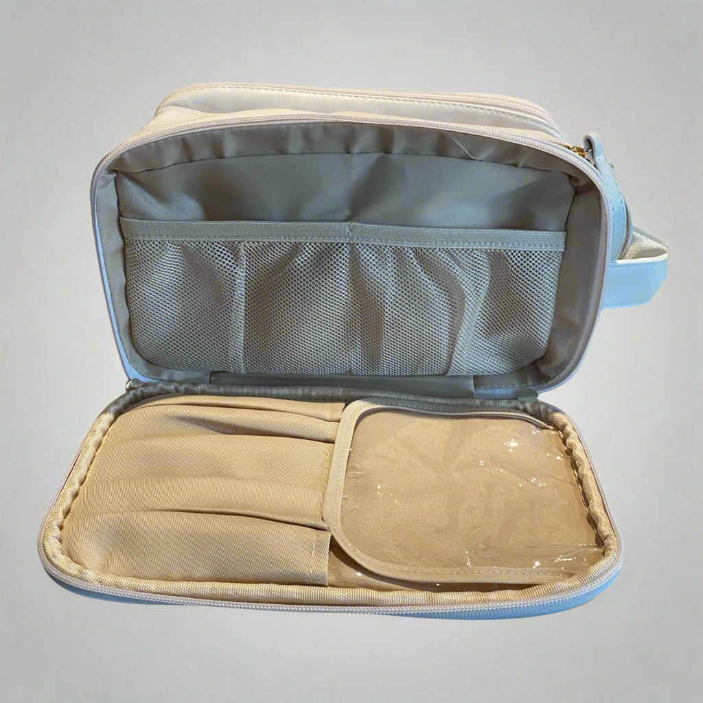 Women's PU Leather Travel Toiletry Bag